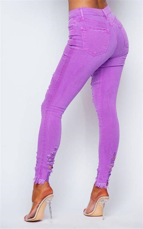 157 (525) Save 70. . Purple brand skinny jeans